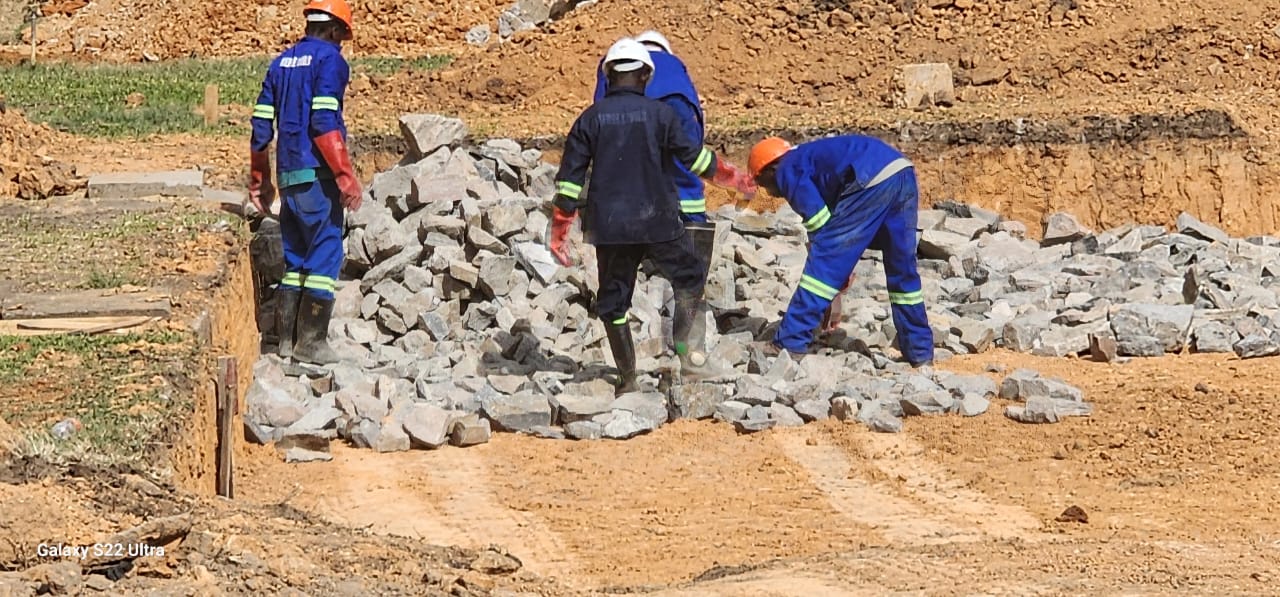Kefree building and finishing works on site