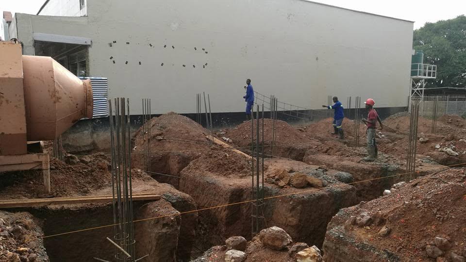 Kefree structural works — reinforcement fixing and formwork